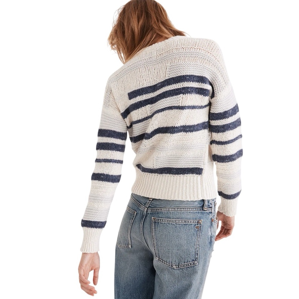 Madewell Grandover Bobble Pullover Sweater Small - Picture 2 of 9